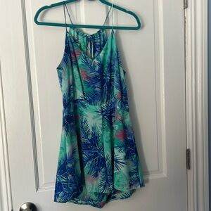 Lucy love palm tree romper large